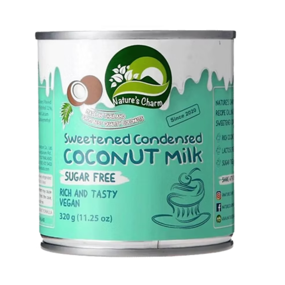 LECHE CONDENSADA DE COCO SIN AZUCAR 320G NATURE´S CHARM