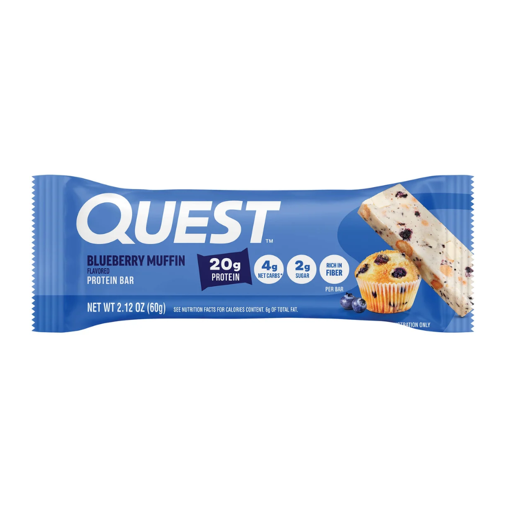 QUEST BAR BLUEBERRY MUFFIN 60 G QUEST