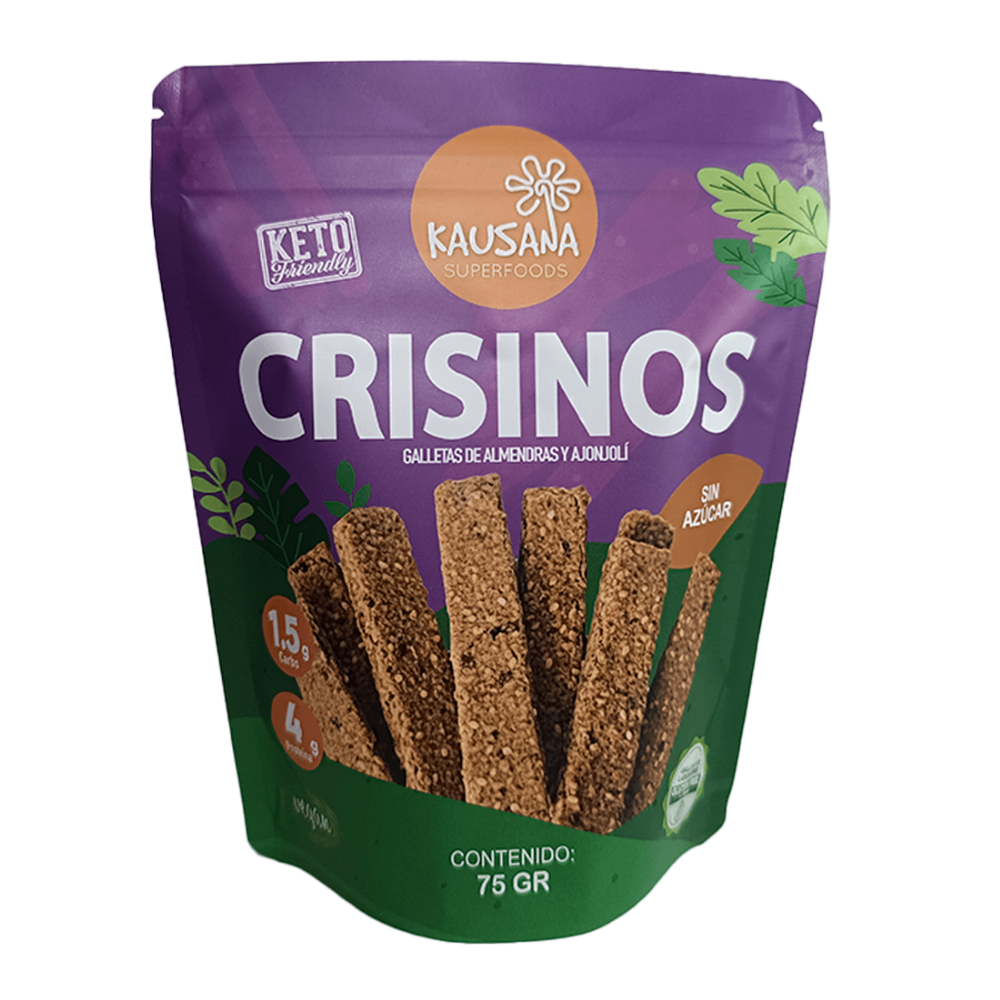 CRISINOS DE ALMENDRAS Y AJONJOLÍ 75GR- KAUSANA