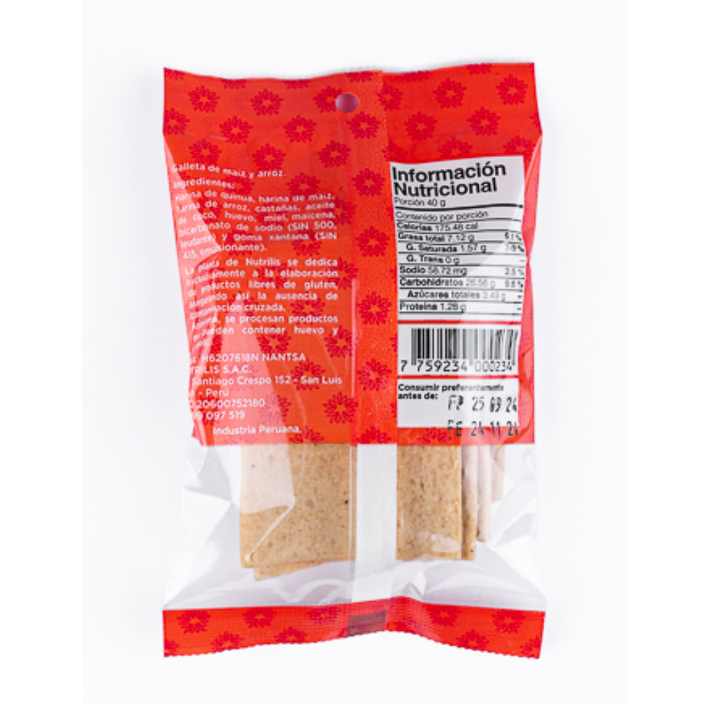 GALLETA SALADA 40GR EVITA