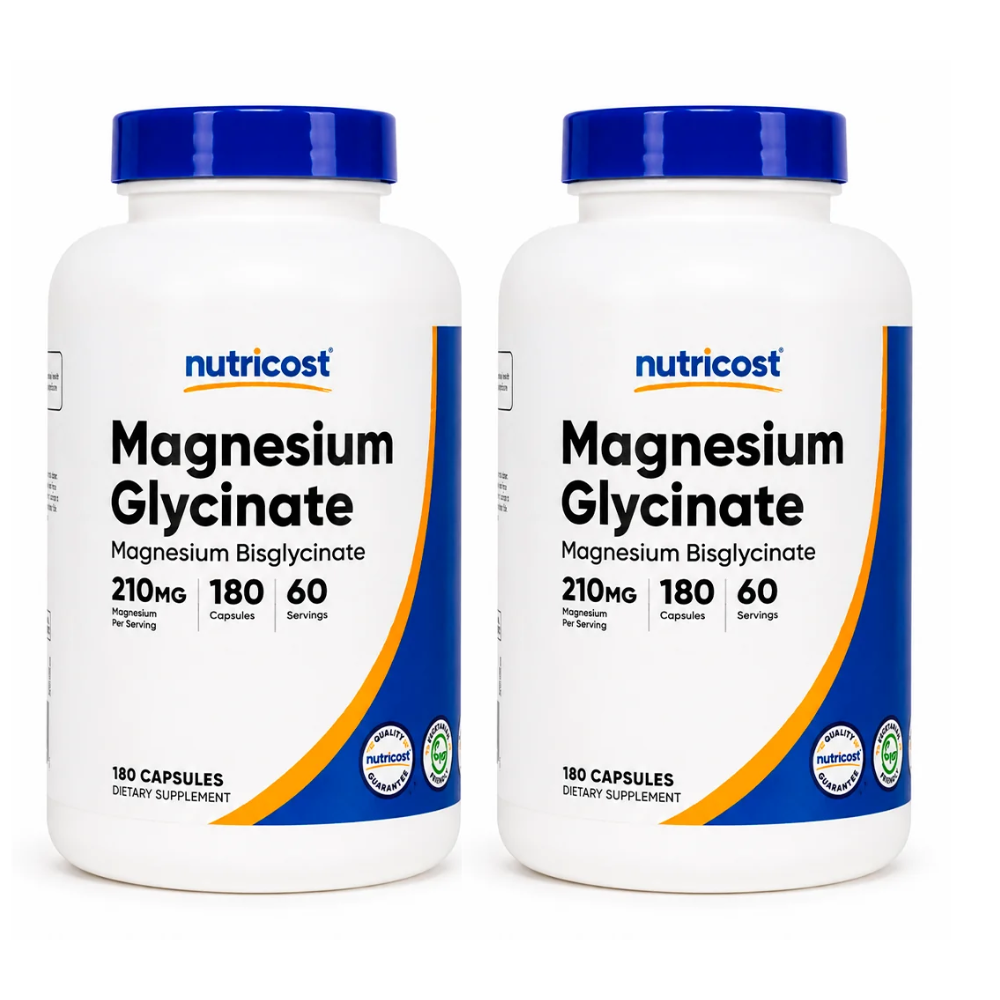 PACK X2 MAGNESIO GLYCINATE DE 180 CAPSULAS