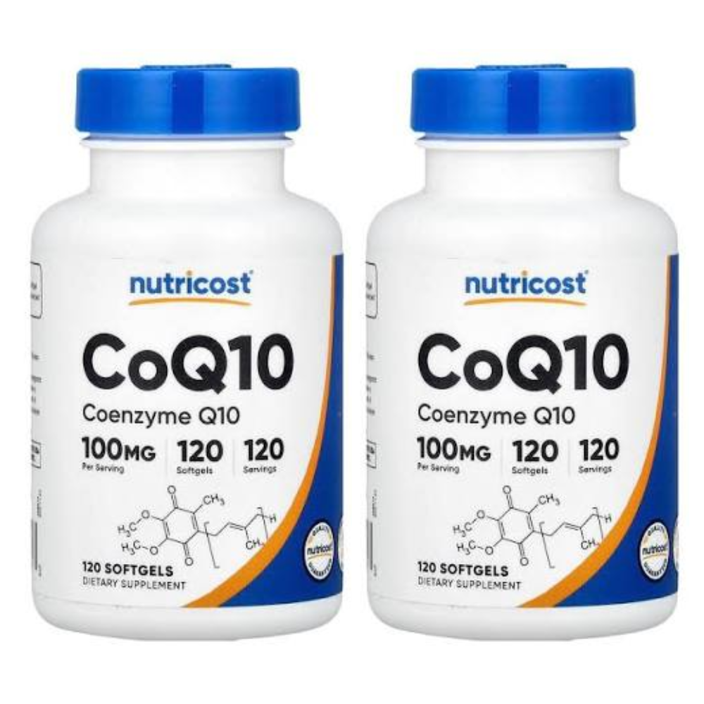 PACK X2 COQ 10  DE 120CÁPSULAS NUTRICOST