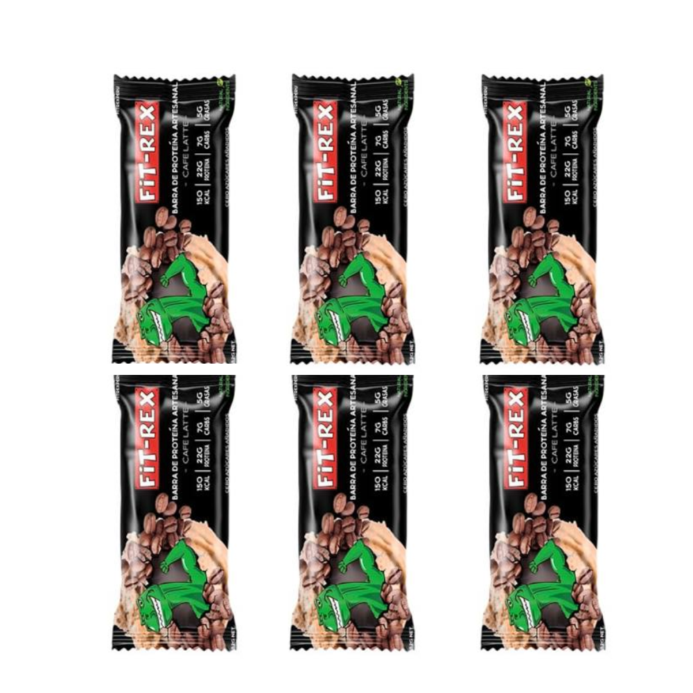 PACK X6 CAFE LATTE FITREX