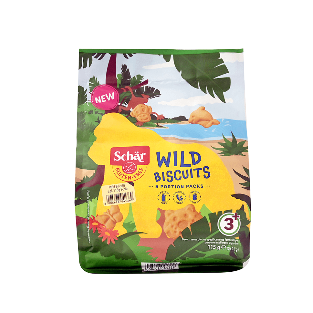 WILD BISCUITS SCHAR 115G