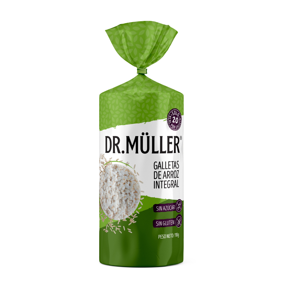 GALLETAS DE ARROZ INTEGRAL 110G-DR MULLER