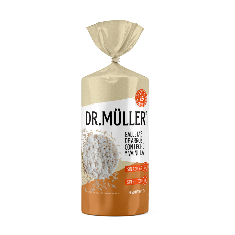 GALLETAS DE ARROZ CON LECHE Y VAINILLA110G-DR MULLER