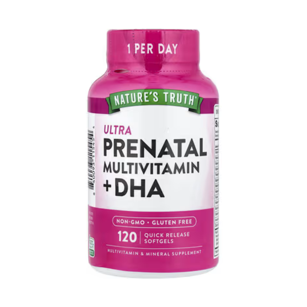 MULTIVIT PRENATAL CON DHA Y ÁCIDO FÓLICO 120 CAPS-NATUREST TRUTH