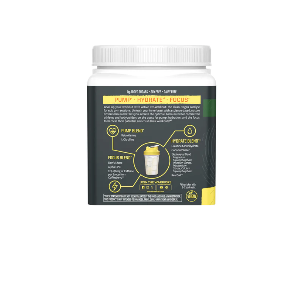 ACTIVE PRE-WORKOUT YUZU MANGO-SUNWARRIOR