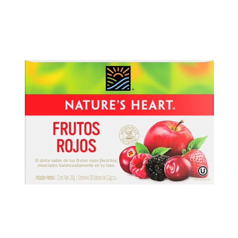 INFUSION FRUTOS ROJOS 20 UND - NATURES HEART