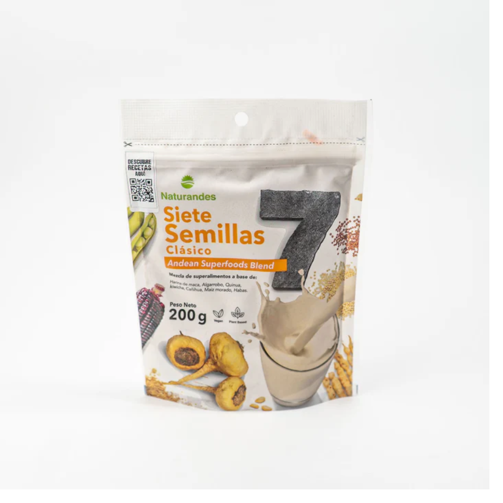 HARINA  DE SIETE SEMILLAS CLÁSICO 200 GR - NATURANDES