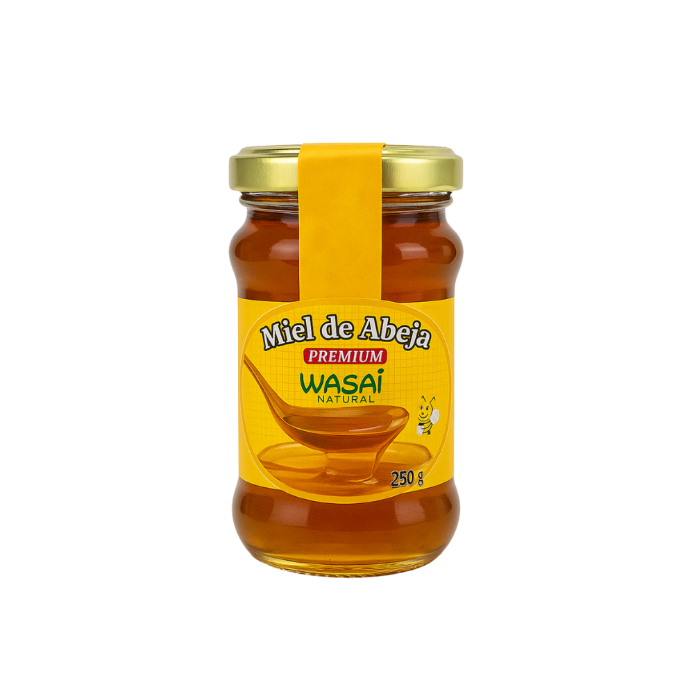 MIEL DE ABEJA PREMIUM 250 GR - WASAI