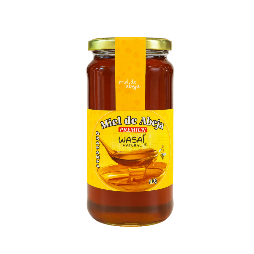 MIEL DE ABEJA PREMIUM 1 KG - WASAI