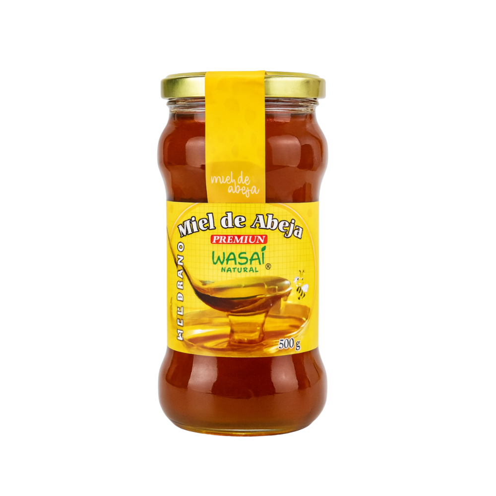 MIEL DE ABEJA PREMIUN 500 GR - WASAI