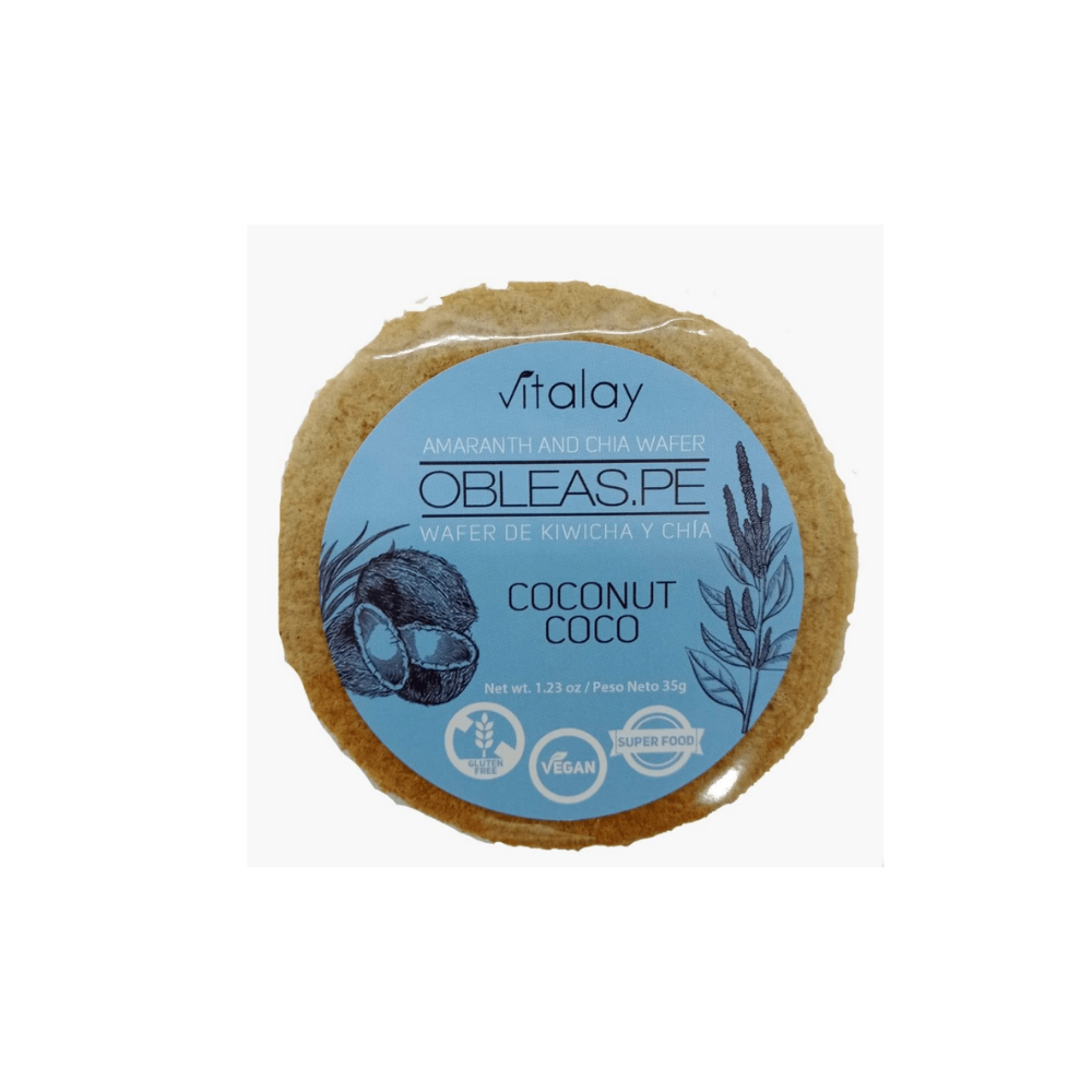 OBLEAS DE COCO 35 GR - VITALAY