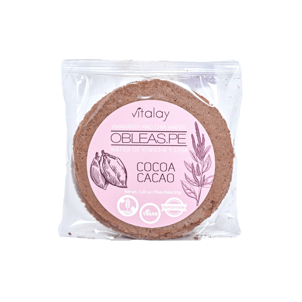 OBLEAS DE CACAO 35 GR - VITALAY