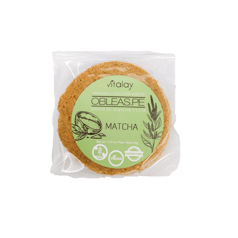 OBLEAS DE MATCHA 35 GR - VITALAY