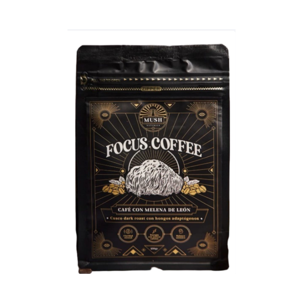 CAFE FOCUS X 250GR-MUSH ORGANICS