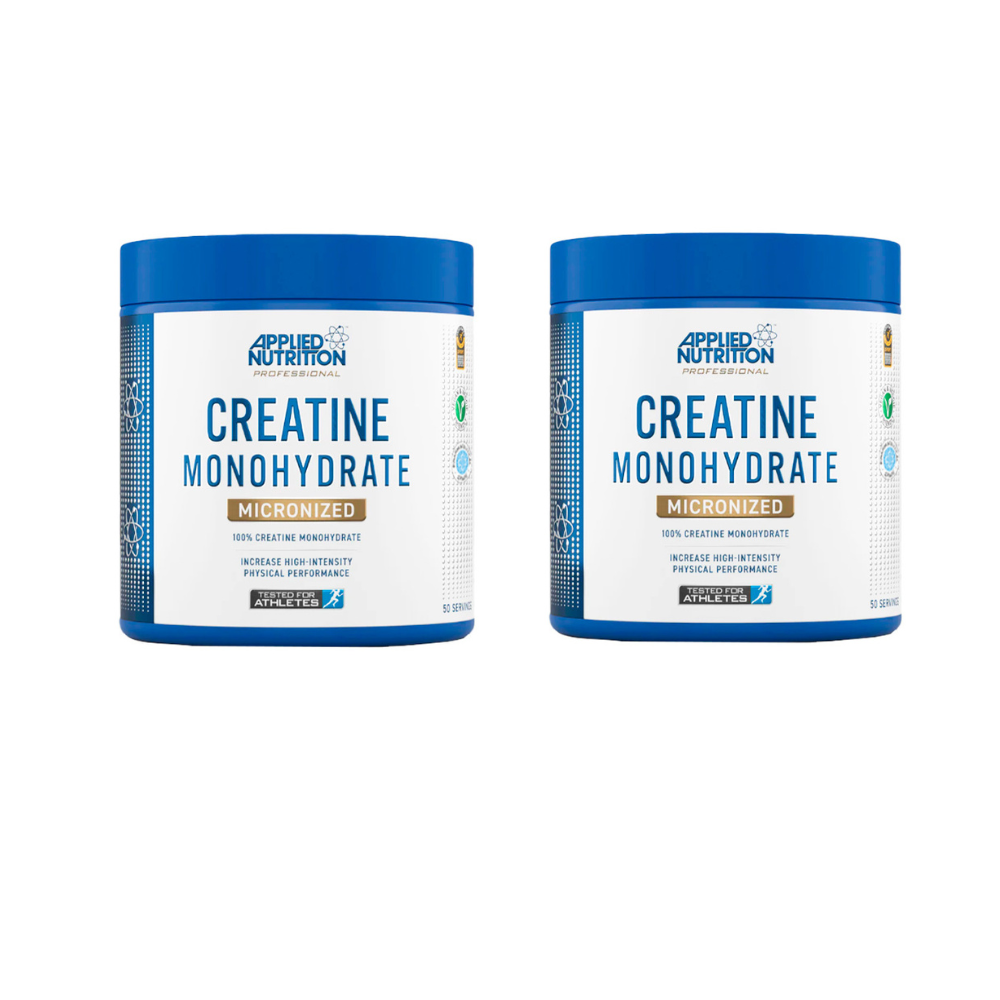 PACK  X2  CREATINE MONOHYDRATE DE  250GR APPLIED NUTRITION