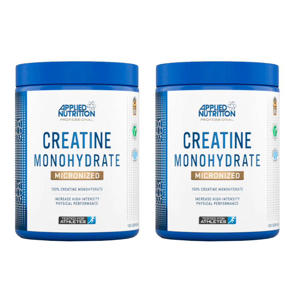 PACK X2 CREATINE MONOHYDRATE 500GR APPLIED NUTRITION