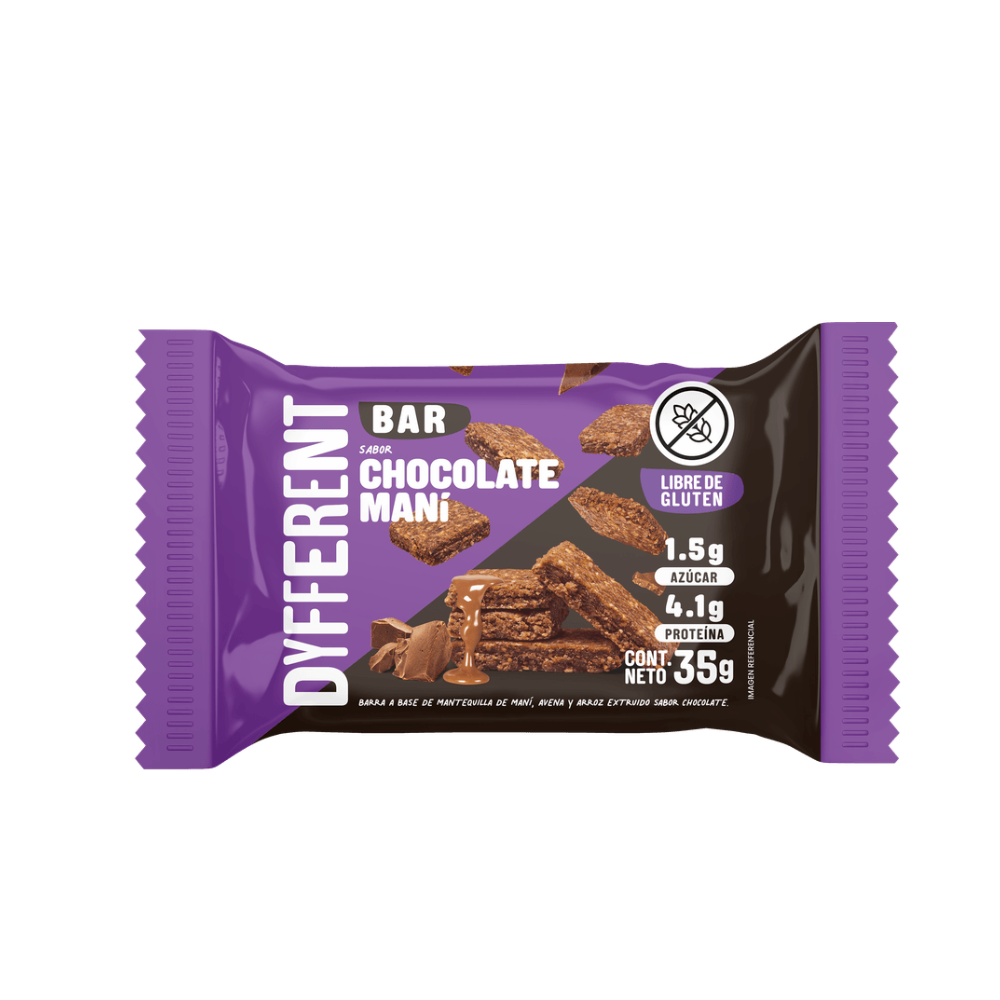 DYFF BARRA MANÍ CHOCOLATE 35gr