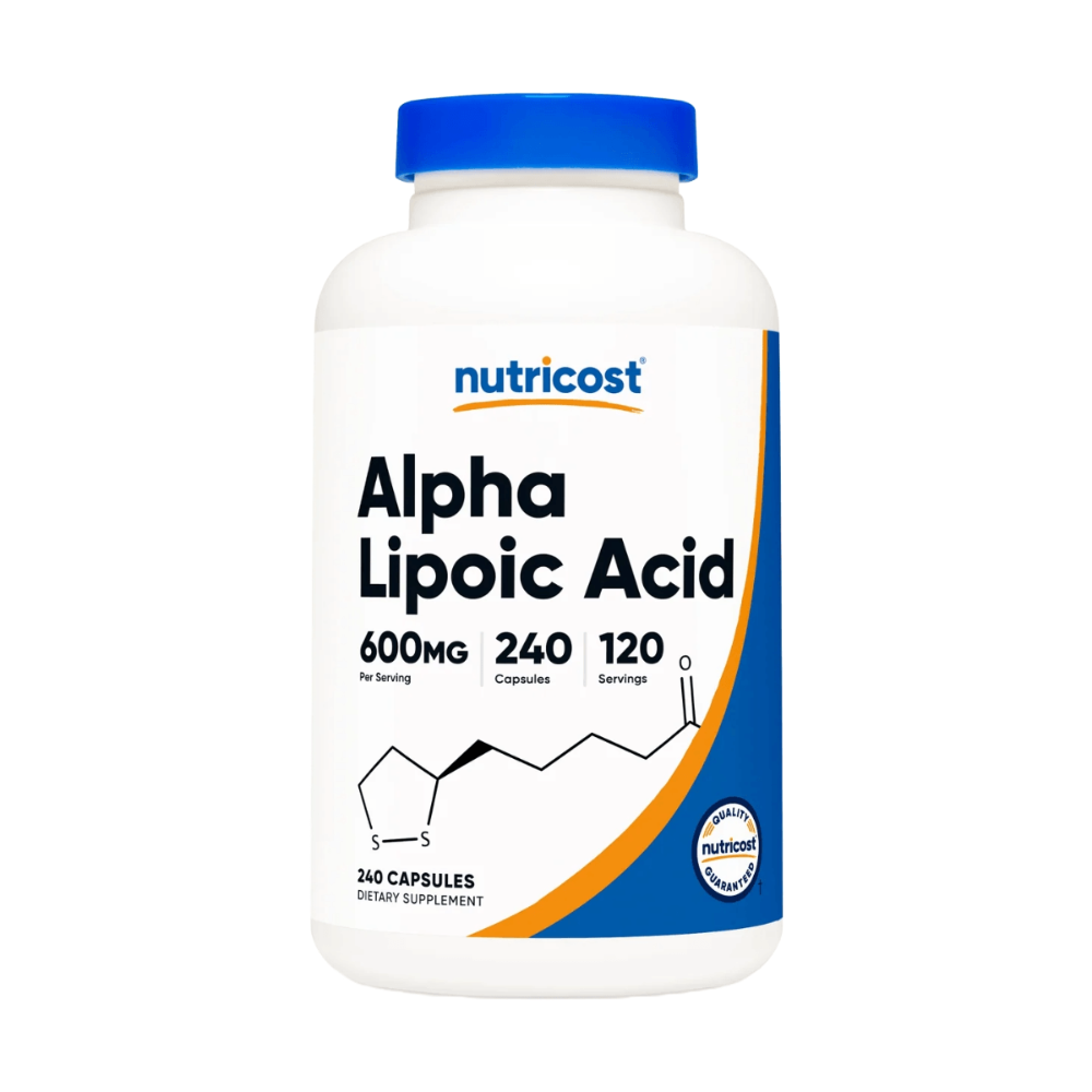 ACIDO ALPHA LIPOICO 600MG 240TABS- NUTRICOST