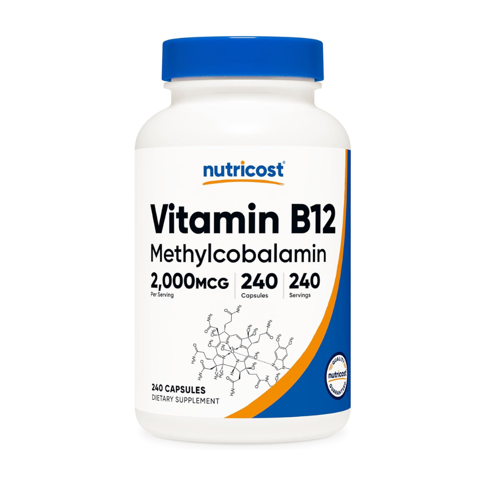 VITAMIN B12 2000MCG 240 CAPSULAS NUTRICOST