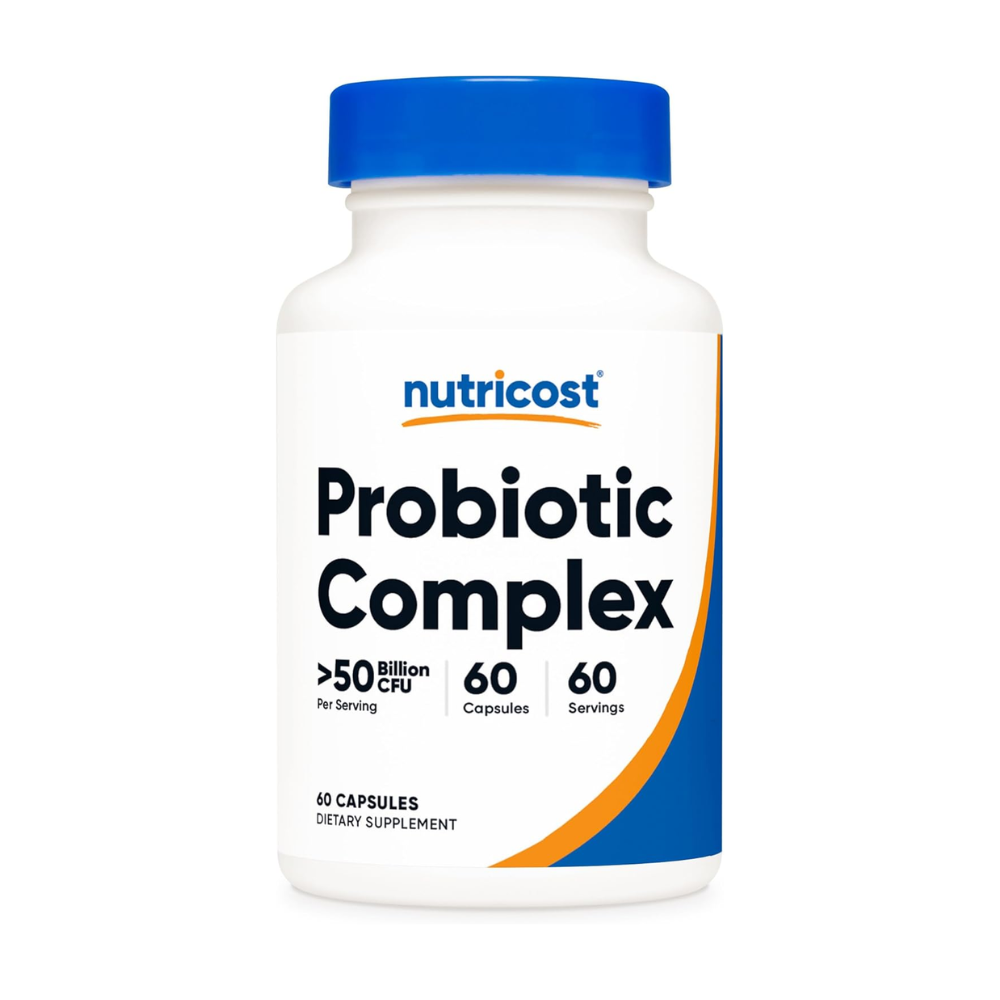 PROBIOTIC COMPLEX CAPSULES (50 BILLION CFU) (60 CAPSULES) NUTRICOST