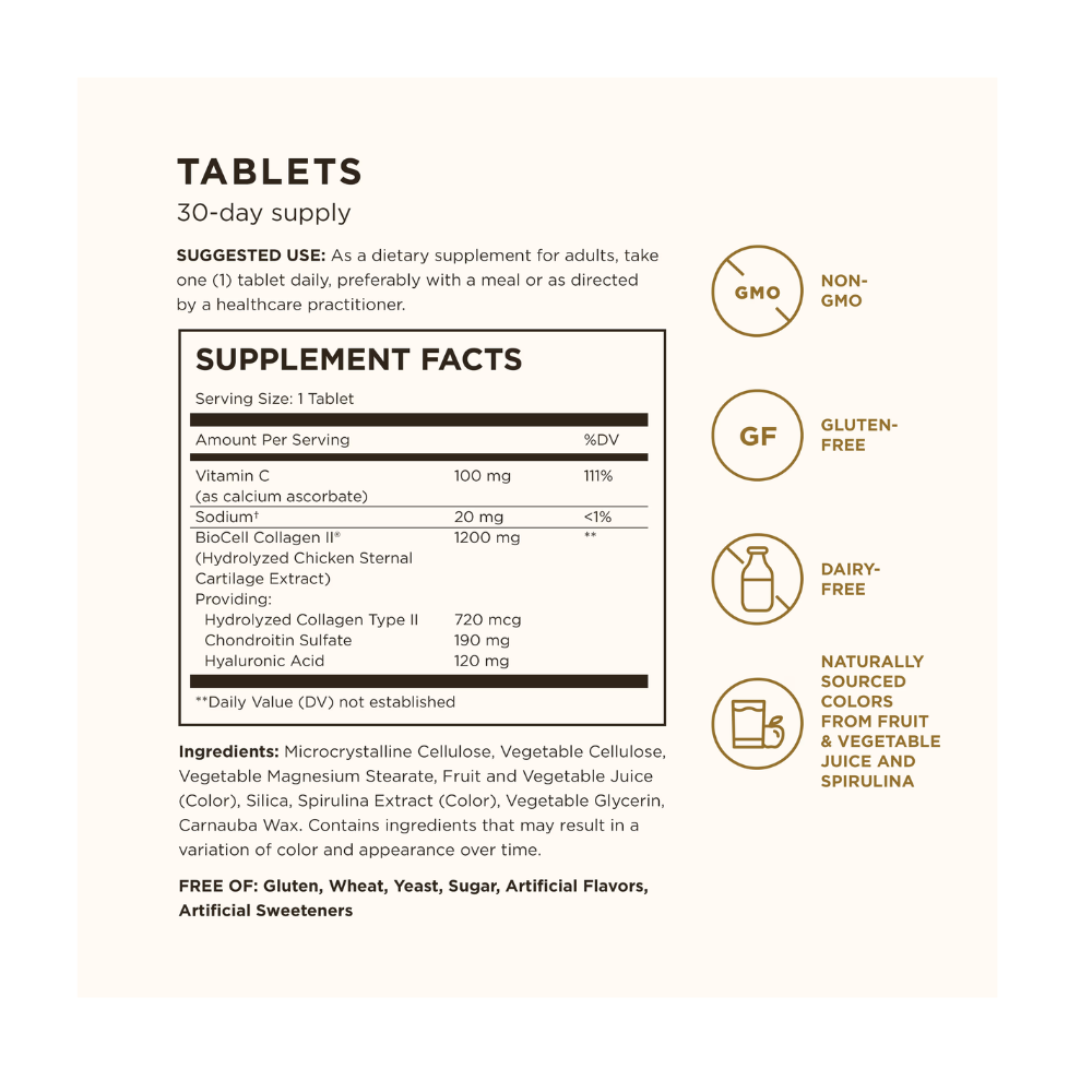 COLLAGEN HYALURONIC ACID COMPLEX - SOLGAR