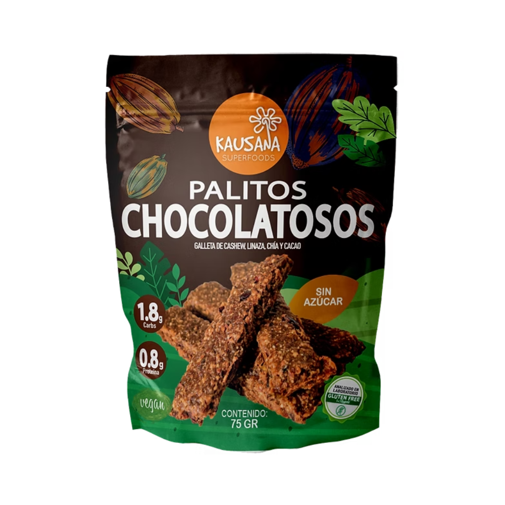 PALITOS CHOCOLATOSOS - KAUSANA 75G