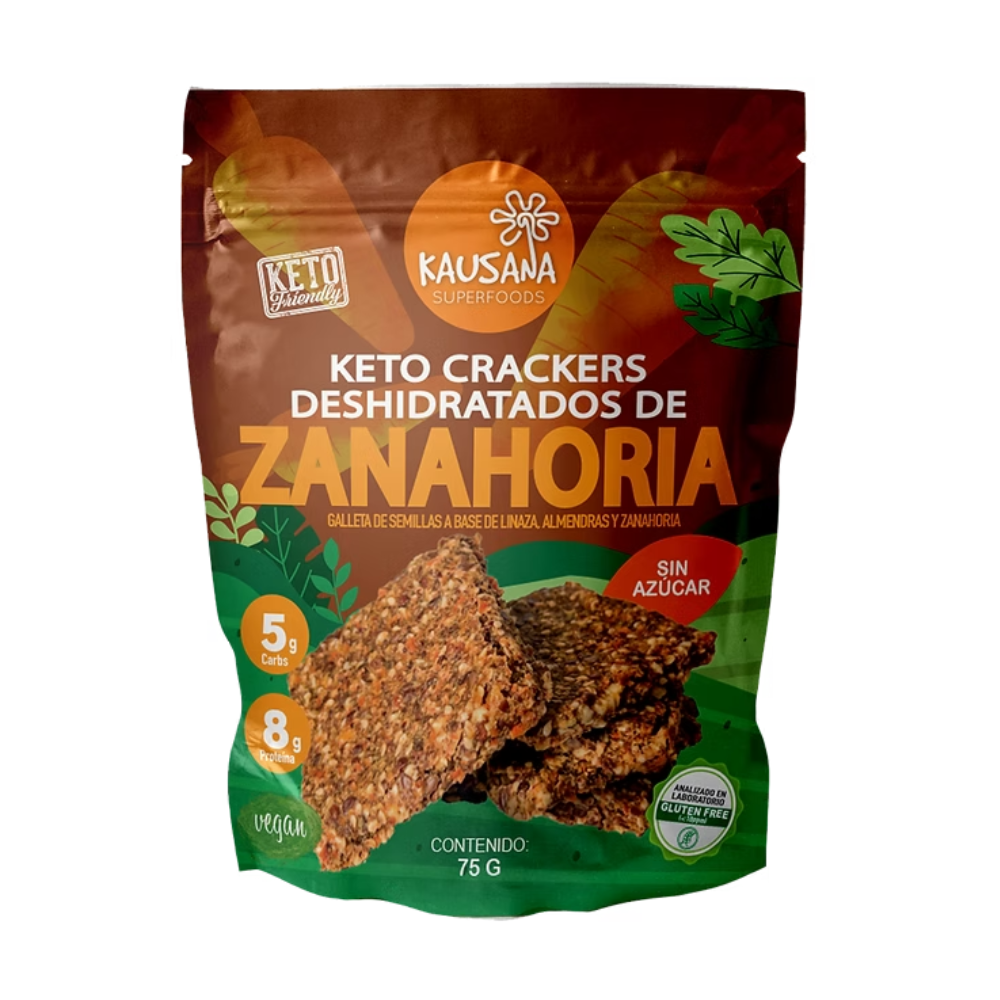 GALLETA DE ZANAHORIA - KAUSANA 75G