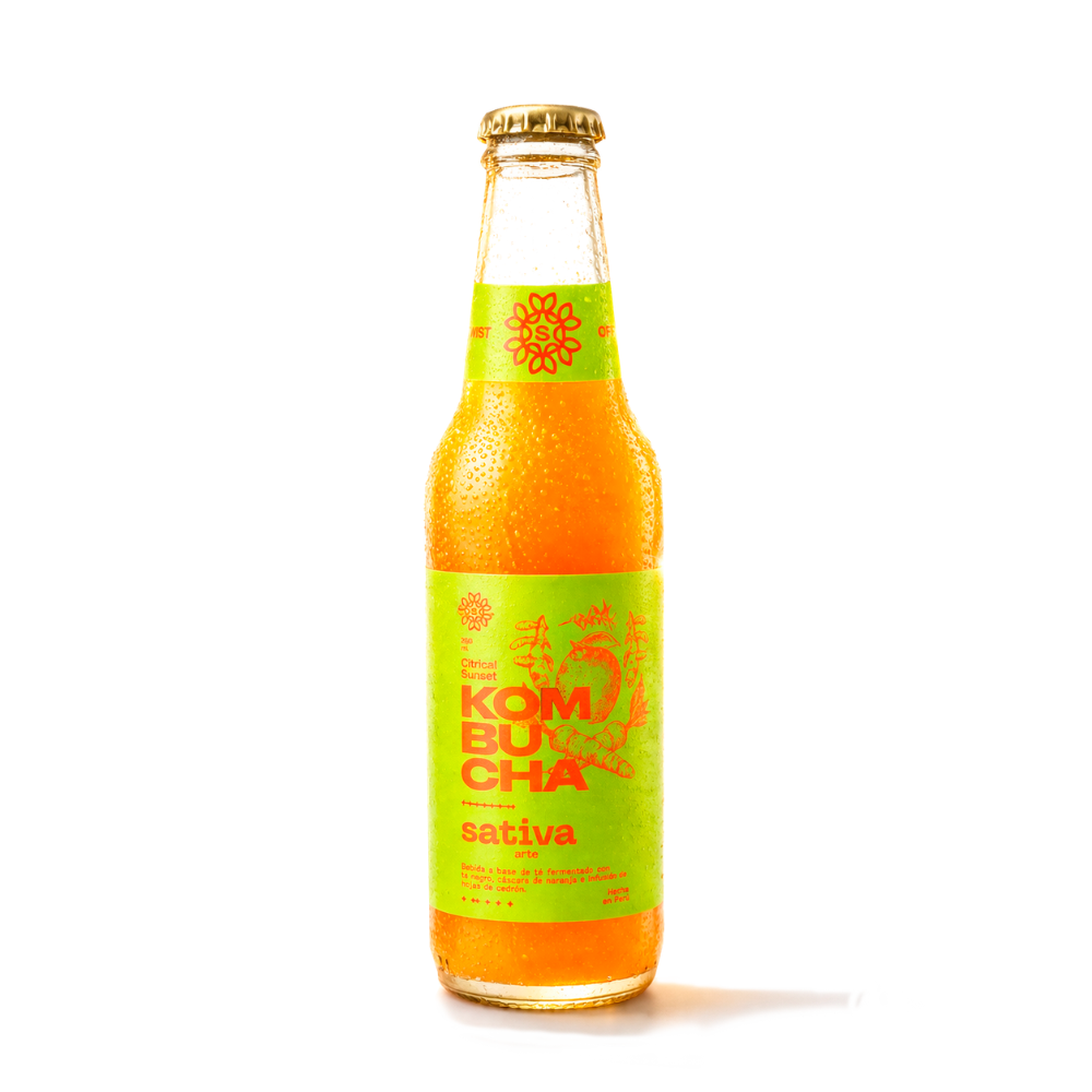 KOMBUCHA CITRICAL SUNSET - SATIVA 269 ML