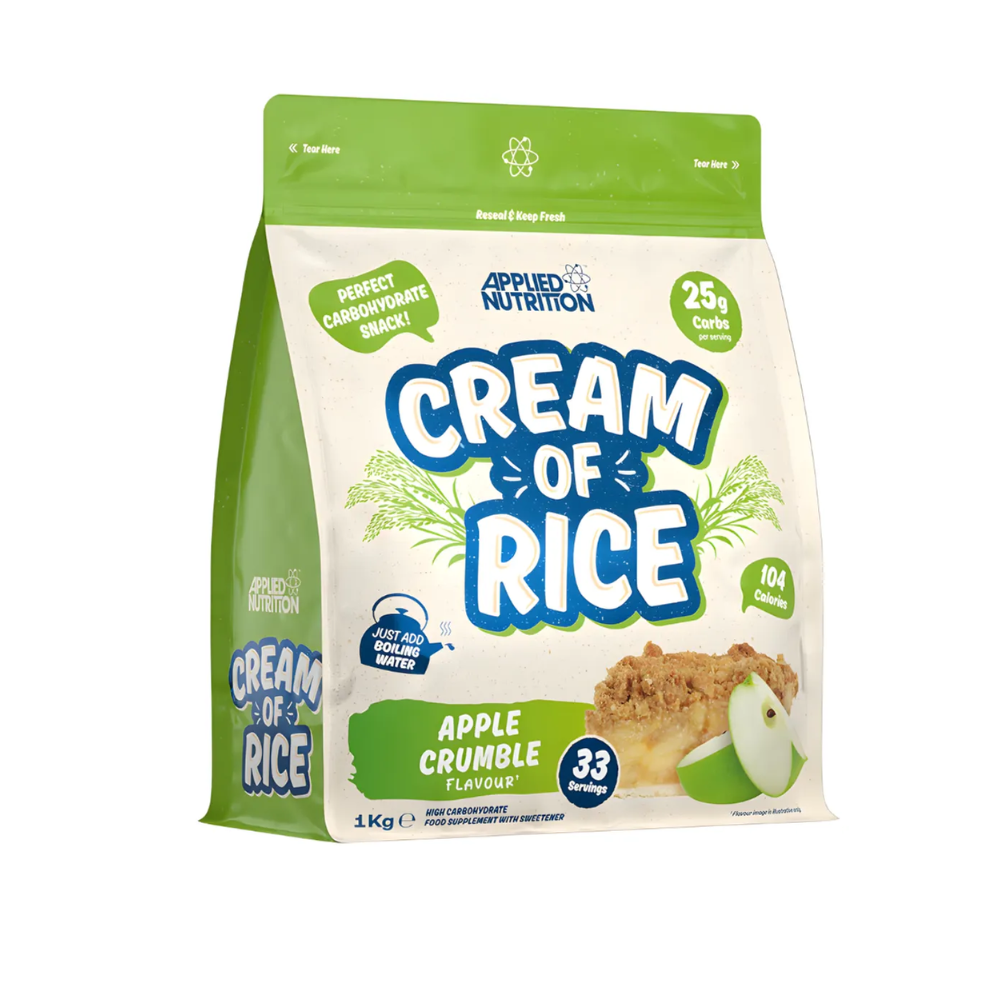 CREAM OF RICE APPLE CRUMBLE