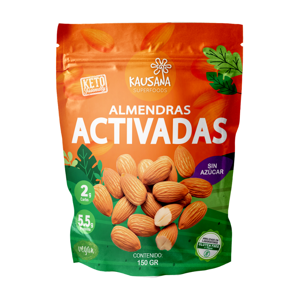 ALMENDRAS ACTIVADAS KETO - KAUSANA 150G