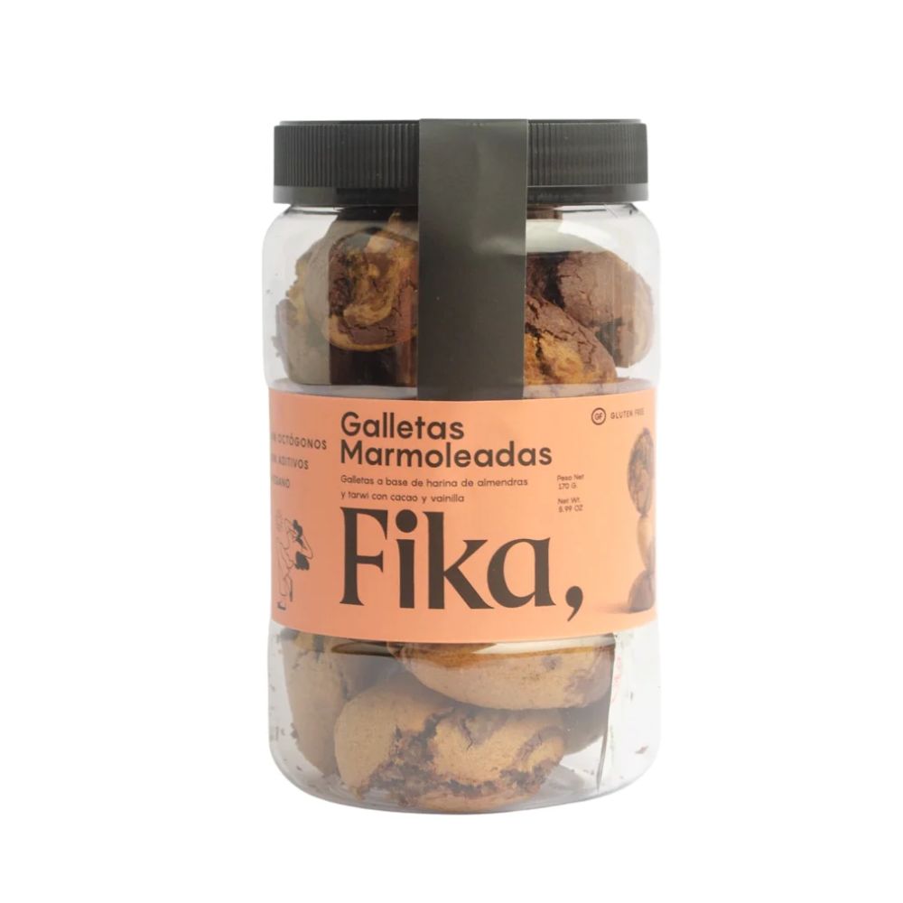 GALLETAS MARMOLEADAS DE VAINILLA Y CHOCOLATE -  FIKA 170G