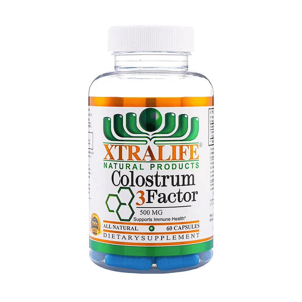 COLOSTRUM 3 FACTOR  500MG 60 CAP - XTRALIFE