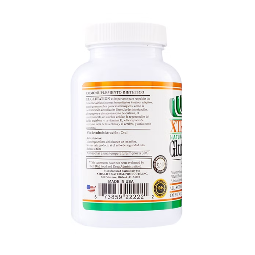 GLUTATHIONE  500MG 30 CAP - XTRALIFE