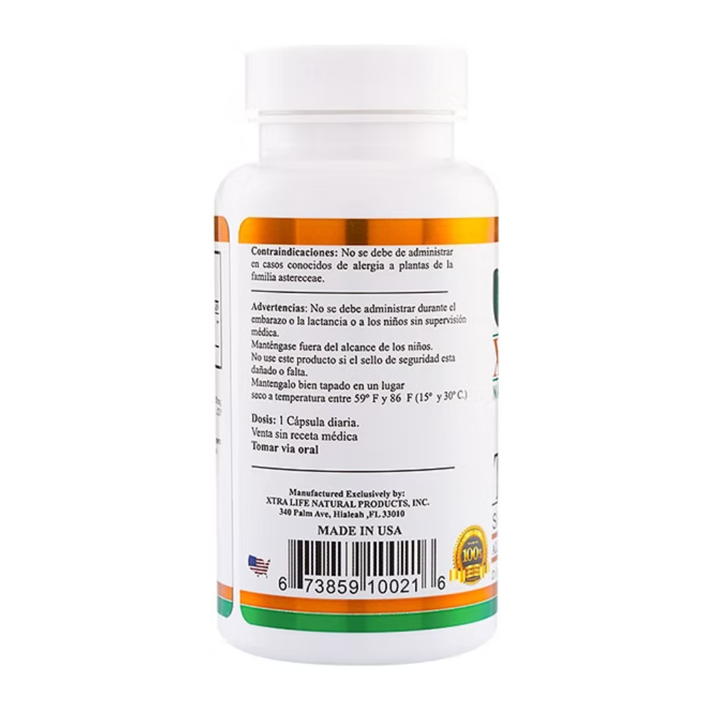 MILK THISTLE / SILYBUM MARIANUM 60 CAP - XTRALIFE