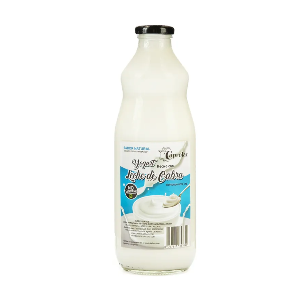YOGURT DE CABRA SABOR NATURAL CAPROLAC 1 KG