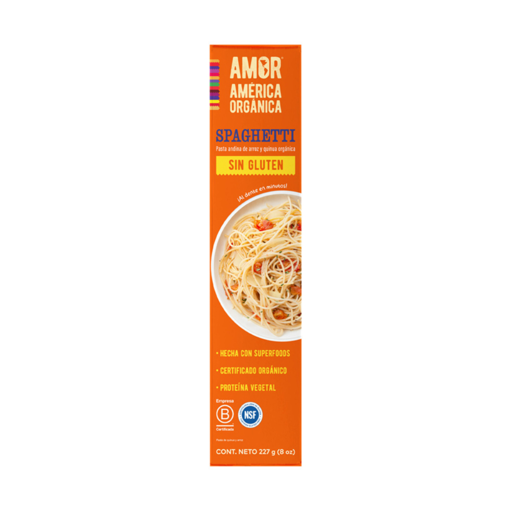 PASTA ANDINA SPAGUETINI  227gr AMERICA ORGANICA