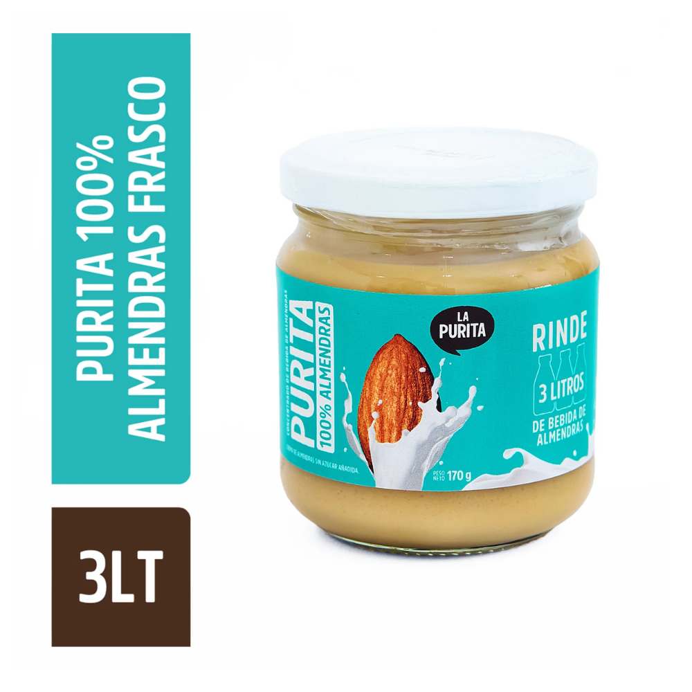 CONCENTRADO DE ALMENDRAS 3L FRASCO - LA PURITA