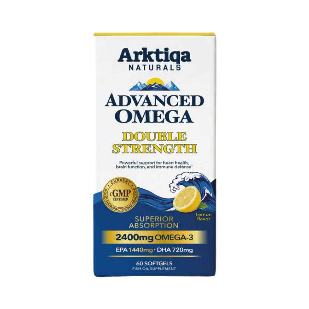 OMEGA 3  ADVANCED DOUBLE STRENGTH 2400MG-ARKTIQA