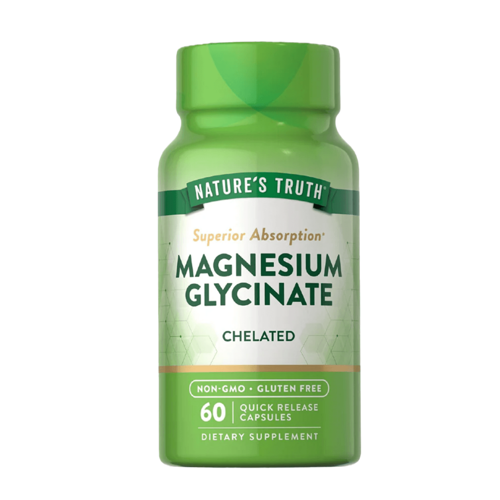 GLICINATO DE MAGNESIO 60CAP QUELADO NATURES TRUTH