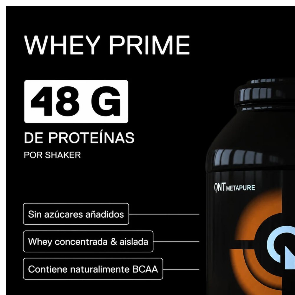 PRIME WHEY 2 KG BELGIAN CHOCOLATE BROWNIE QNT