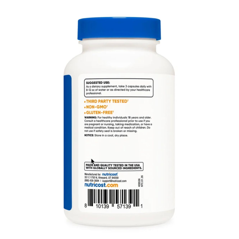 GLICINATO DE MAGNESIO  180 CAP NUTRICOST