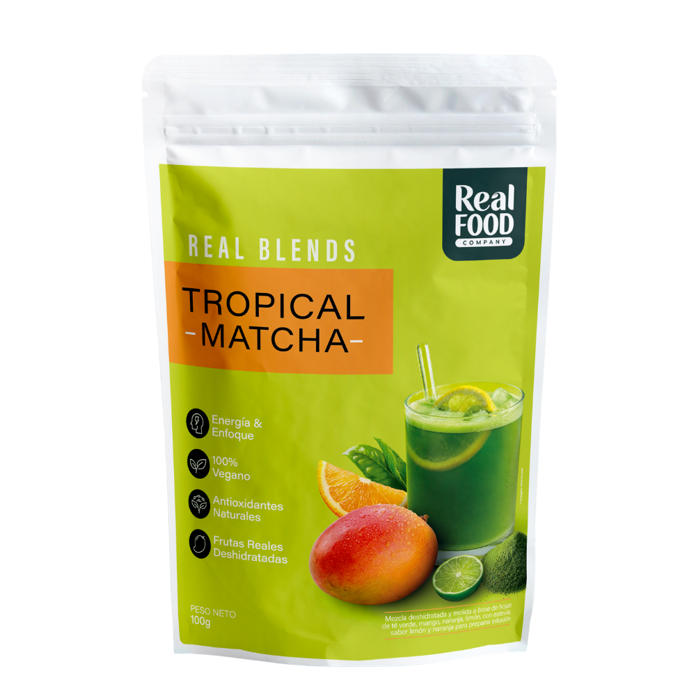 TROPICAL MATCHA REAL FOOD