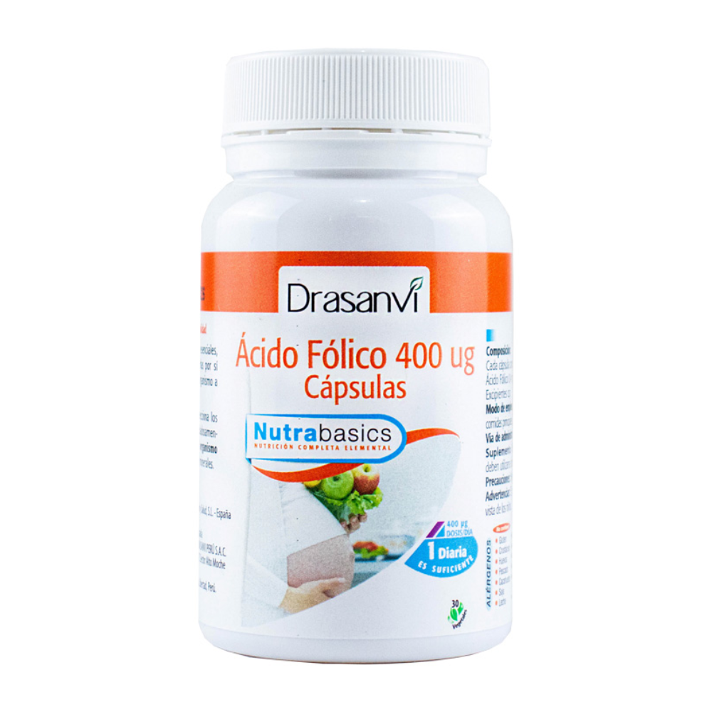 ACIDO FOLICO  - DRASANVI 30 CAPSULAS