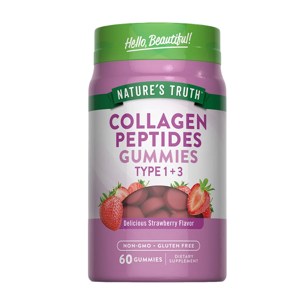 COLLAGEN PEPTIDES GUMMIES TYPE 1+3 - NATURES TRUTH