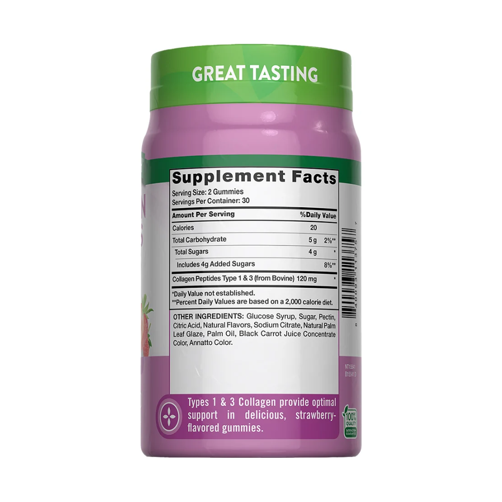 COLLAGEN PEPTIDES GUMMIES TYPE 1+3 - NATURES TRUTH