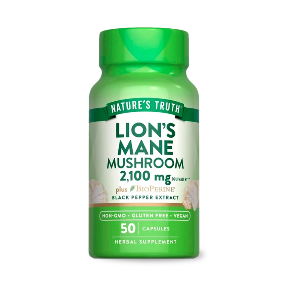 LION´S MANE MUSHROOM 2100MG NATURES TRUTH