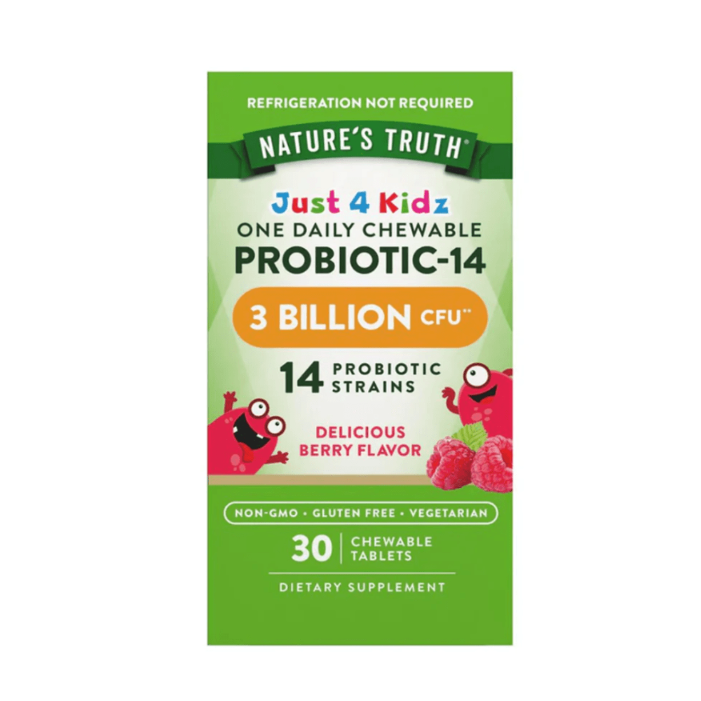 PROBIOTIC KIDS 30 TABLETAS MASTICABLE-NATURES TRUTH